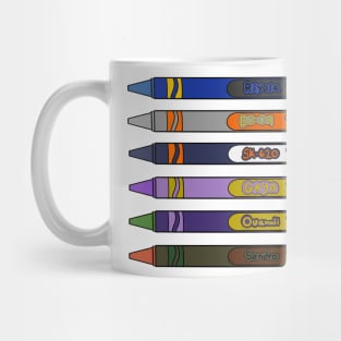 Cruiser crayons Mug